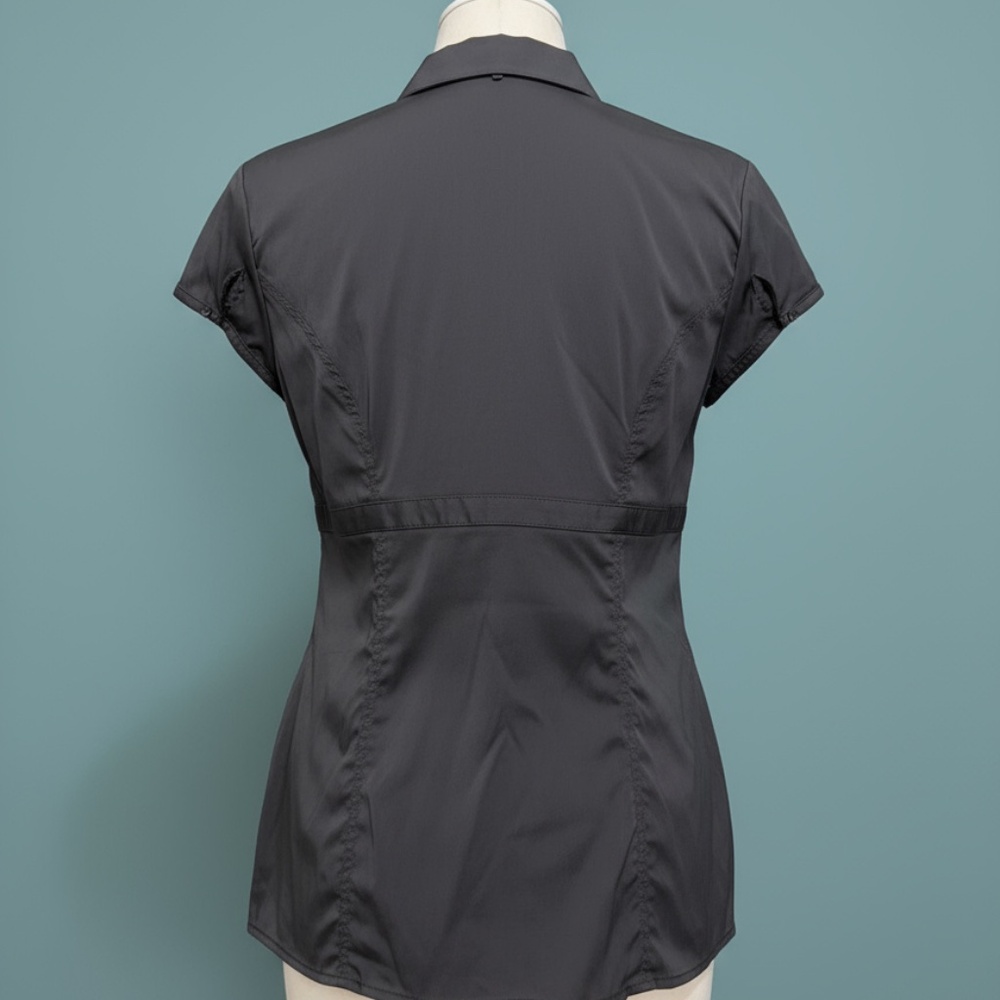 Express Design Studio Ruffle Belted Tunic M - image 2